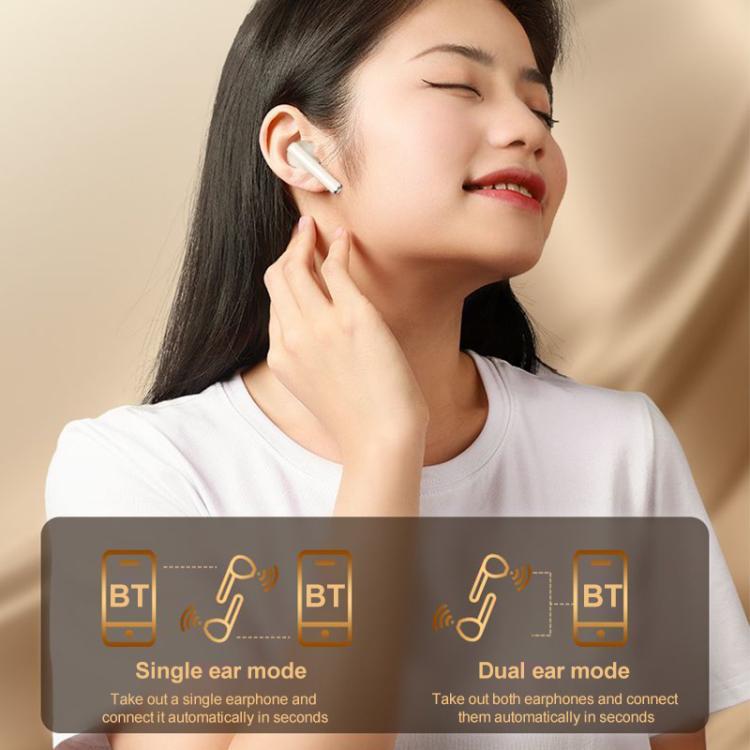 Original Lenovo TC3301 Wireless Bluetooth 5.3 Earphones(White) by Lenovo