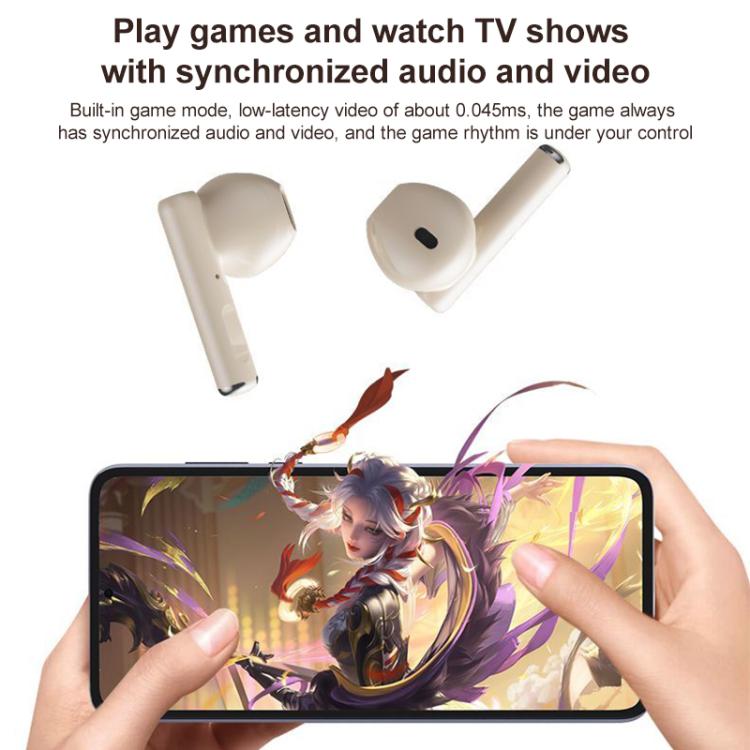 Original Lenovo TC3301 Wireless Bluetooth 5.3 Earphones(Black) by Lenovo