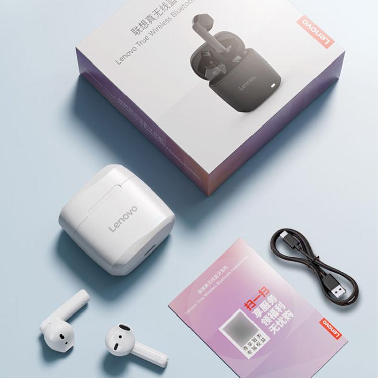 Original Lenovo TC3302 Wireless Bluetooth 5.3 Earphones(White) by Lenovo