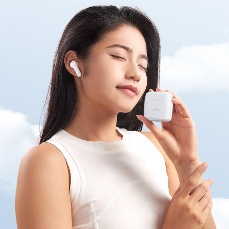 Original Lenovo TC3302 Wireless Bluetooth 5.3 Earphones(White) by Lenovo