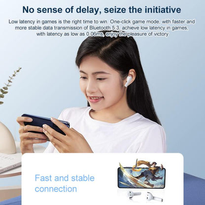 Original Lenovo TC3302 Wireless Bluetooth 5.3 Earphones(White) by Lenovo