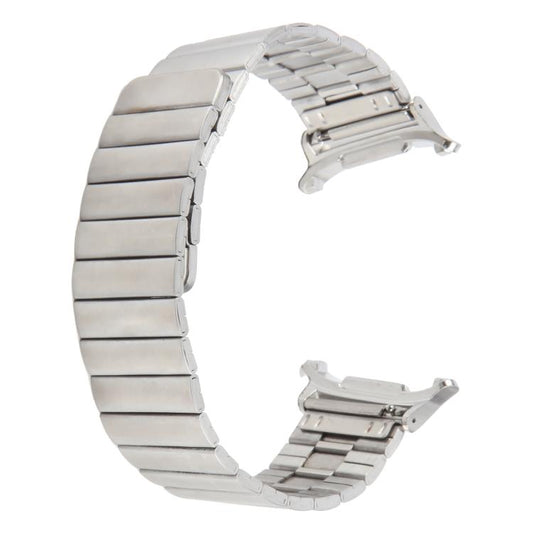 For Samsung Galaxy Watch Ultra 47mm / Ultra 2025 Bamboo Stainless Steel Magnetic Watch Band(Sliver) by bashfashion