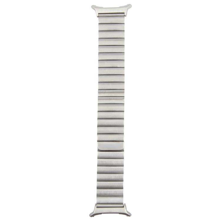 For Samsung Galaxy Watch Ultra 47mm / Ultra 2025 Bamboo Stainless Steel Magnetic Watch Band(Sliver) by bashfashion