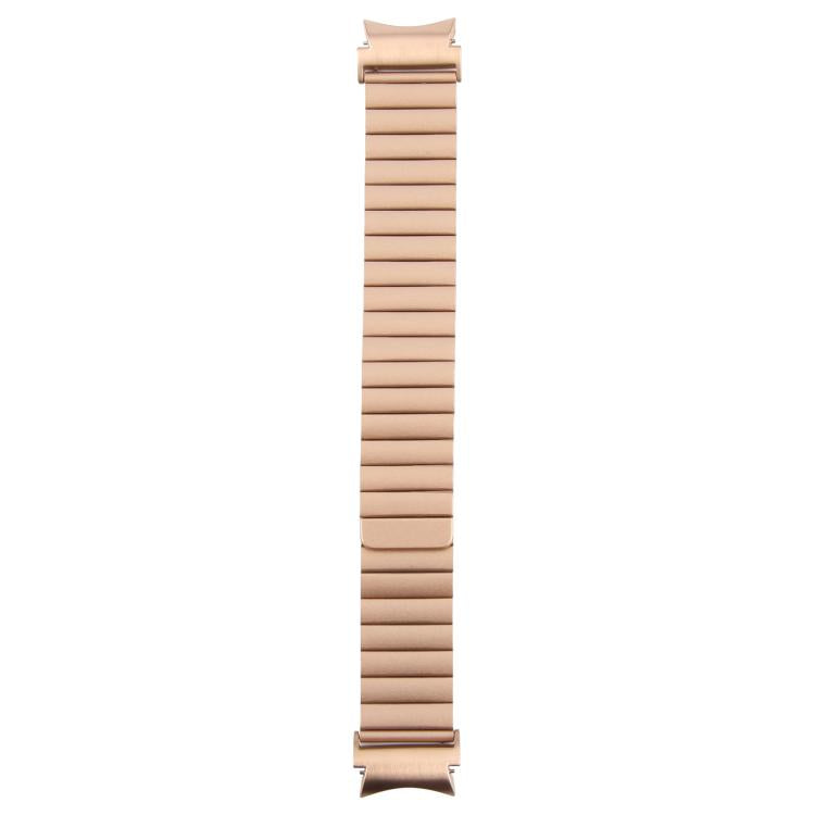 For Samsung Galaxy Watch 7 / 6 / 5 / 4 Bamboo Magnetic Quick Release Metal Watch Band(Rose Gold) by bashfashion