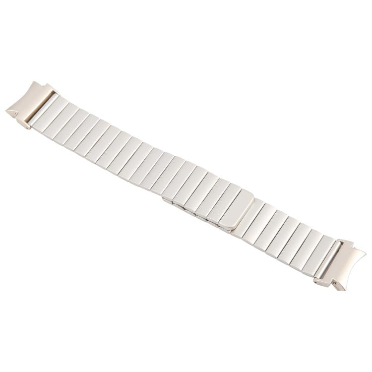 For Samsung Galaxy Watch 7 / 6 / 5 / 4 Bamboo Magnetic Quick Release Metal Watch Band(Starlight) by bashfashion