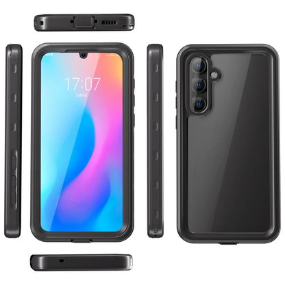 For Samsung Galaxy A55 5G RedPepper 360 Full Body Rugged IP68 Waterproof Phone Case(Black) by RedPepper