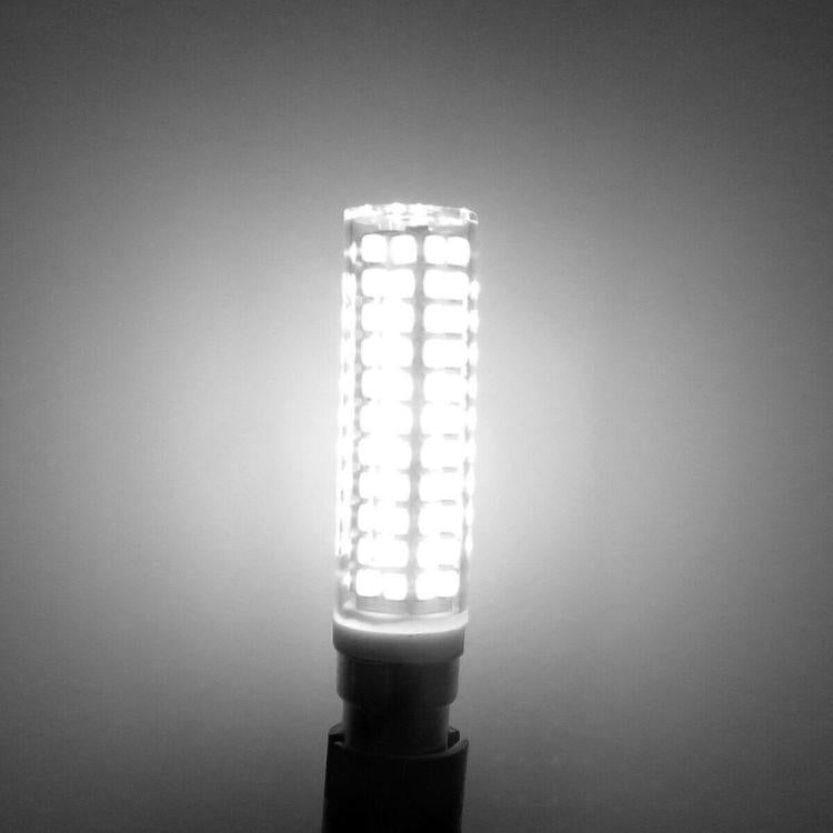 BA15D 15W 136 LEDs SMD 2835 Dimmable Corn Light Bulb, AC110V(White Light) by bashfashion