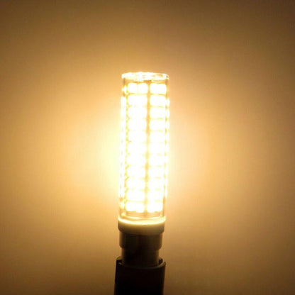 BA15D 15W 136 LEDs SMD 2835 Dimmable Corn Light Bulb, AC110V(Warm White Light) by bashfashion