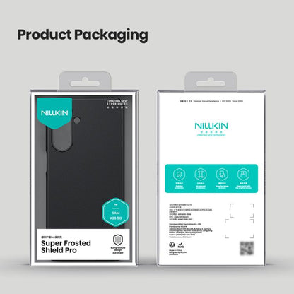 For Samsung Galaxy A26 5G NILLKIN Super Frosted Shield Pro PC + TPU Phone Case(Blue) by NILLKIN