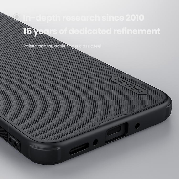 For Samsung Galaxy A26 5G NILLKIN Super Frosted Shield Pro PC + TPU Phone Case(Blue) by NILLKIN