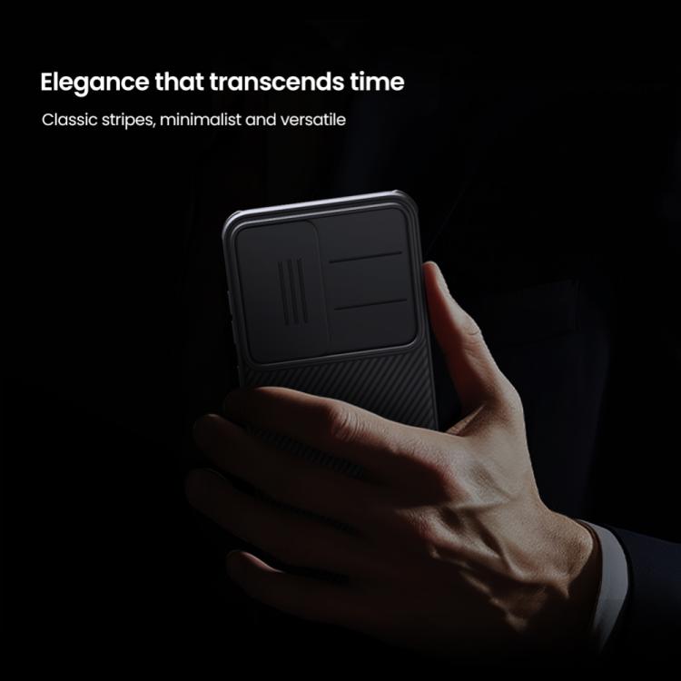 For Samsung Galaxy S25 5G NILLKIN CamShield Pro Magnetic PC Phone Case(Black) by NILLKIN