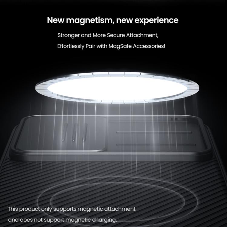 For Samsung Galaxy S25 5G NILLKIN CamShield Pro Magnetic PC Phone Case(Black) by NILLKIN