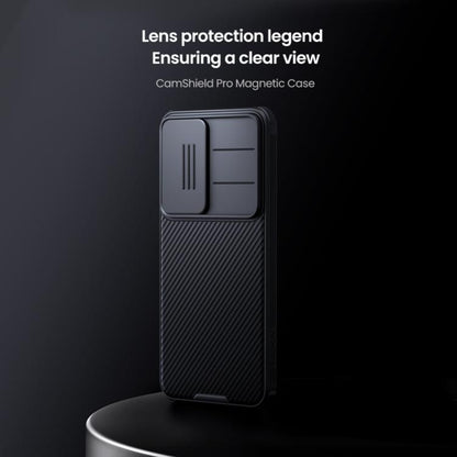 For Samsung Galaxy S25 5G NILLKIN CamShield Pro Magnetic PC Phone Case(Black) by NILLKIN