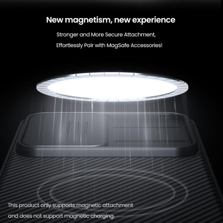 For Samsung Galaxy S25 Ultra 5G NILLKIN CamShield Pro Magnetic PC Phone Case(Black) by NILLKIN