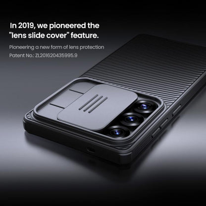 For Samsung Galaxy S25 Ultra 5G NILLKIN CamShield Pro Magnetic PC Phone Case(Black) by NILLKIN