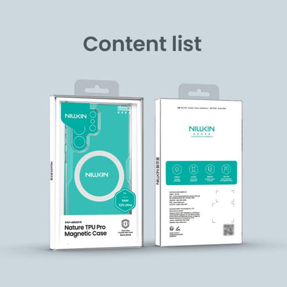 For Samsung Galaxy S25 Ultra 5G NILLKIN Ultra Clear Magsafe PC + TPU Phone Case(Transparent) by NILLKIN