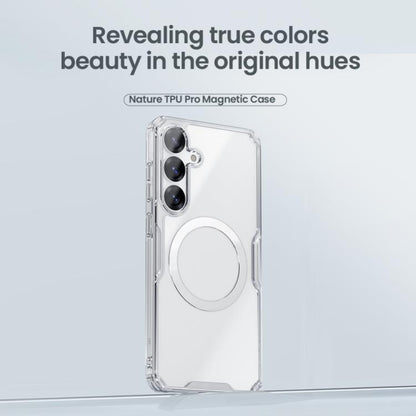 For Samsung Galaxy S25 5G NILLKIN Ultra Clear Magsafe PC + TPU Phone Case(Transparent) by NILLKIN