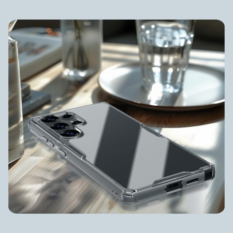 For Samsung Galaxy S25 Ultra 5G NILLKIN PC + TPU Phone Case(Transparent) by NILLKIN