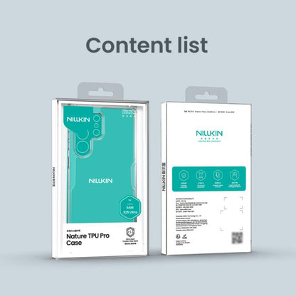 For Samsung Galaxy S25 Ultra 5G NILLKIN PC + TPU Phone Case(Transparent) by NILLKIN