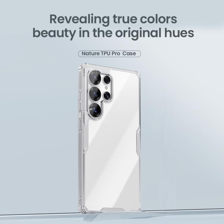 For Samsung Galaxy S25 Ultra 5G NILLKIN PC + TPU Phone Case(Transparent) by NILLKIN