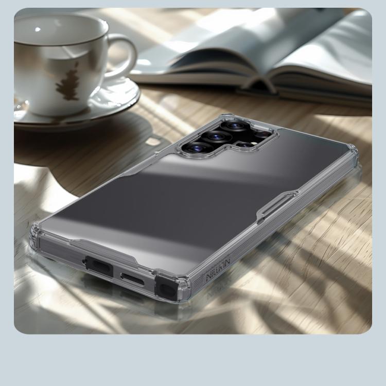 For Samsung Galaxy S25 Ultra 5G NILLKIN PC + TPU Phone Case(Transparent) by NILLKIN