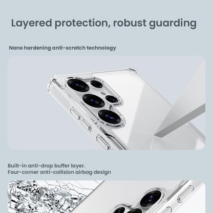 For Samsung Galaxy S25 Ultra 5G NILLKIN PC + TPU Phone Case(Transparent) by NILLKIN