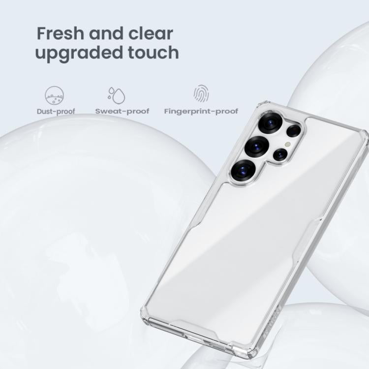 For Samsung Galaxy S25 Ultra 5G NILLKIN PC + TPU Phone Case(Transparent) by NILLKIN