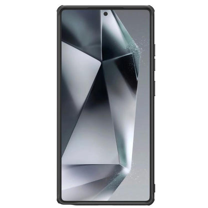 For Samsung Galaxy S25 Ultra 5G NILLKIN Frosted Shield Pro PC + TPU Phone Case(Black) by NILLKIN