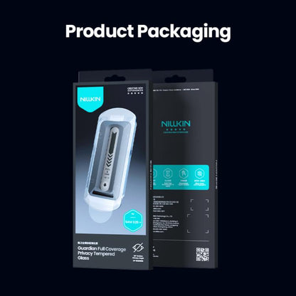 For Samsung Galaxy S25+ 5G NILLKIN Guardian Full Coverage Privacy Tempered Glass Film by NILLKIN