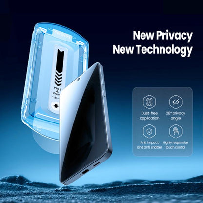 For Samsung Galaxy S25+ 5G NILLKIN Guardian Full Coverage Privacy Tempered Glass Film by NILLKIN