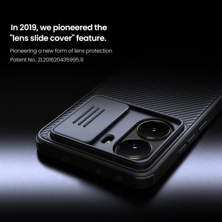 For Xiaomi Poco X7 Pro NILLKIN CamShield Pro Magnetic PC Phone Case(Black) by NILLKIN