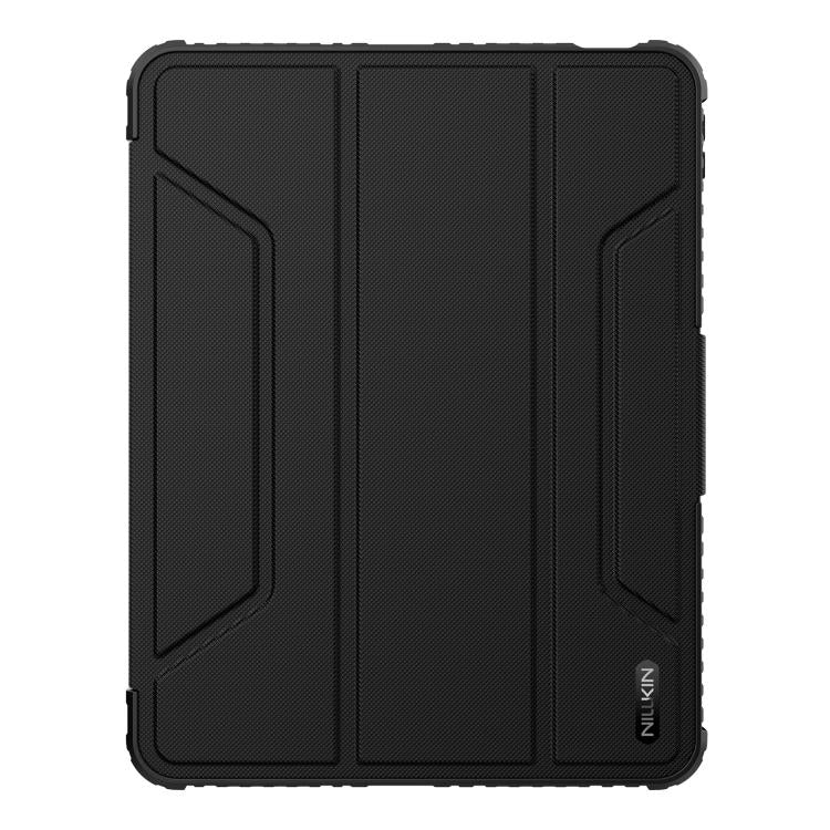 For iPad Air 11 2024 / 2025 NILLKIN Bumper Pro Folding Style Tablet Leather Case(Black) by NILLKIN