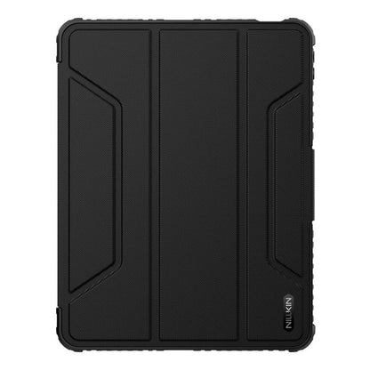 For iPad Air 11 2024 / 2025 NILLKIN Bumper Pro Folding Style Tablet Leather Case(Black) by NILLKIN