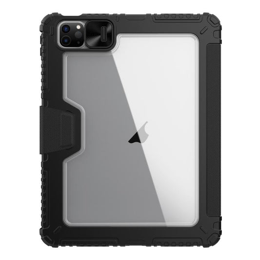 For iPad Air 11 2024 / 2025 NILLKIN Bumper Pro Folding Style Tablet Leather Case(Black) by NILLKIN