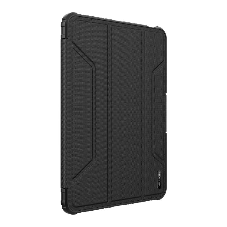 For iPad Air 11 2024 / 2025 NILLKIN Bumper Pro Folding Style Tablet Leather Case(Black) by NILLKIN