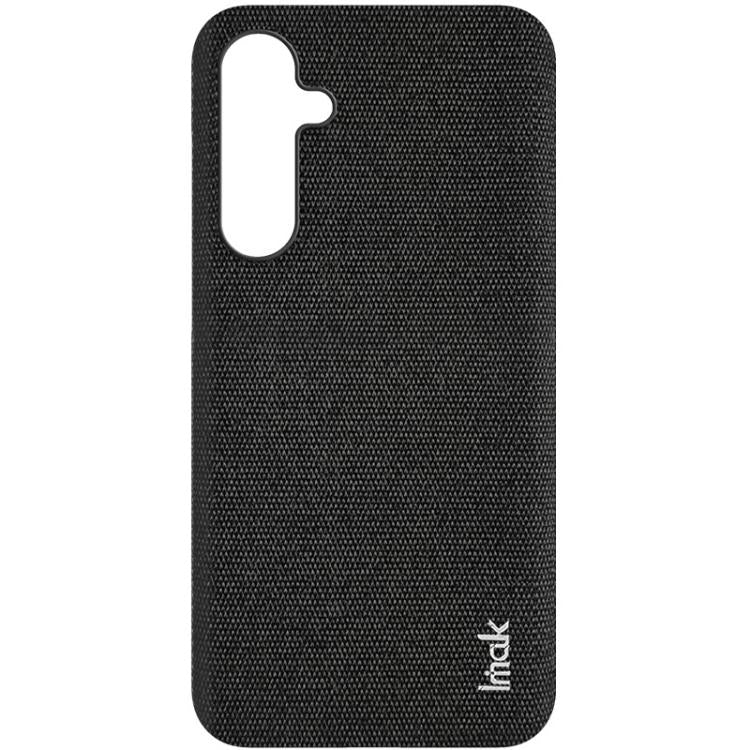 For Samsung Galaxy S24 FE 5G imak Ruiyi Series Cloth Texture PU + PC Phone Case(Black) by imak