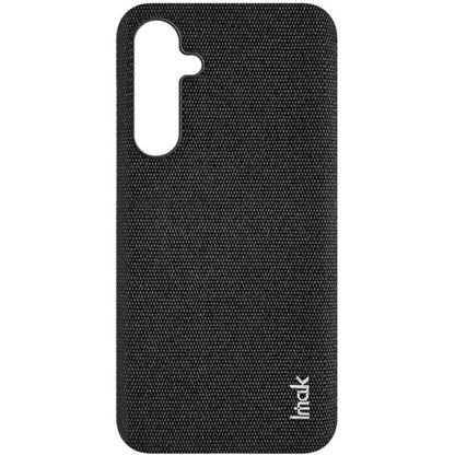 For Samsung Galaxy S24 FE 5G imak Ruiyi Series Cloth Texture PU + PC Phone Case(Black) by imak