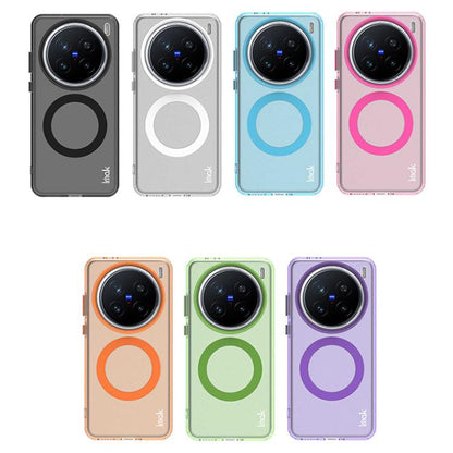 For vivo X200 Pro IMAK Candy Series Shockproof MagSafe Phone Case(Orange) by imak