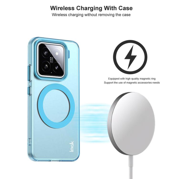 For Xiaomi 15 IMAK Candy Series Shockproof MagSafe Phone Case(Green) by imak