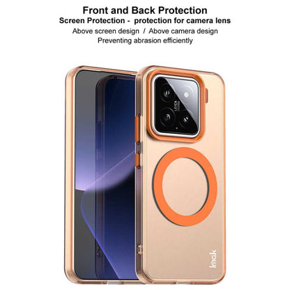 For Xiaomi 15 IMAK Candy Series Shockproof MagSafe Phone Case(Green) by imak