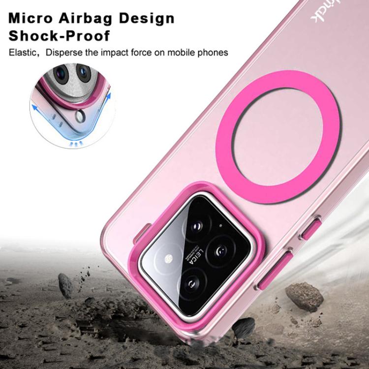 For Xiaomi 15 IMAK Candy Series Shockproof MagSafe Phone Case(Green) by imak