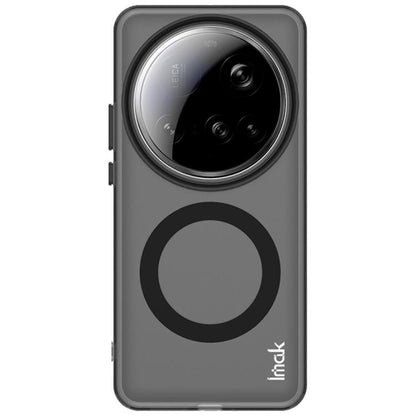 For Xiaomi 15 Ultra IMAK Candy Series Shockproof MagSafe Phone Case(Black) by imak