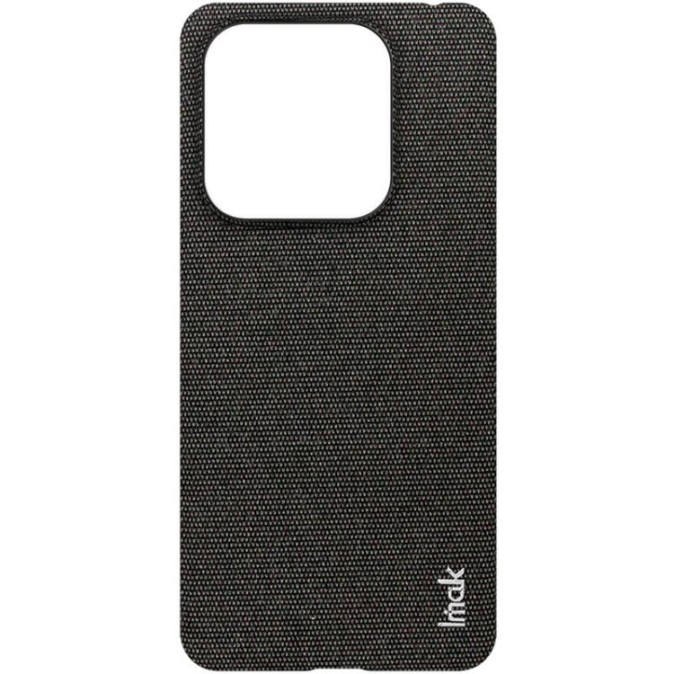 For Redmi Note 14 5G Global imak Ruiyi Series Cloth Texture PU + PC Phone Case(Black) by imak
