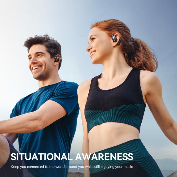 JOYROOM Openfree JR-OE4 Open-Ear True Wireless Bluetooth Earphone(Black) by JOYROOM