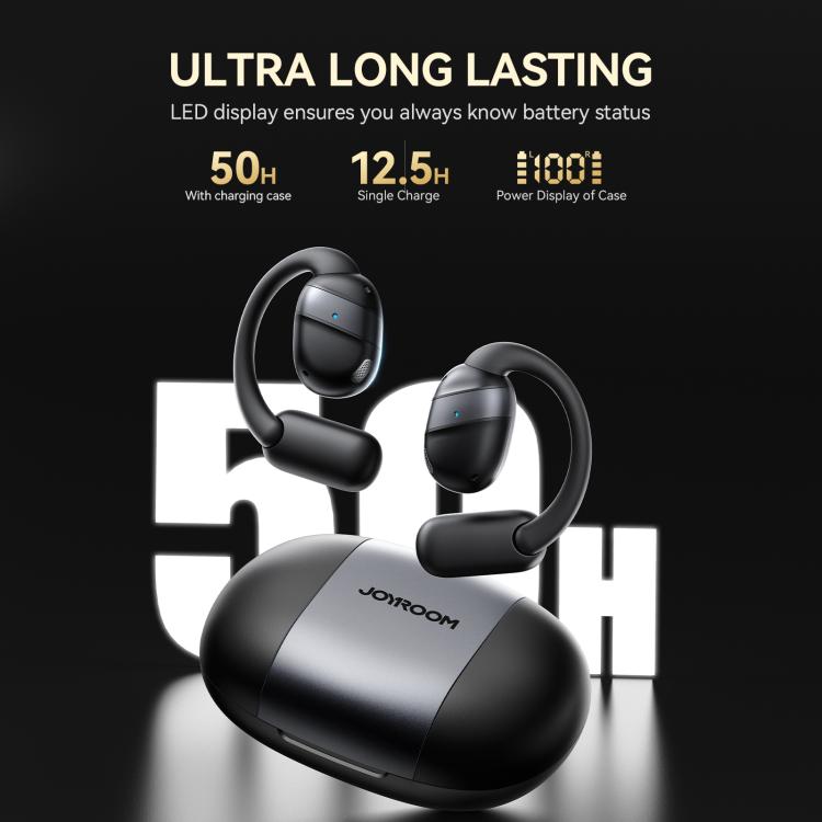 JOYROOM Openfree JR-OE4 Open-Ear True Wireless Bluetooth Earphone(Black) by JOYROOM