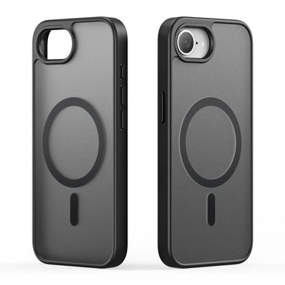 For iPhone 16e DUX DUCIS Yind Series MagSafe TPU Hybrid PC Phone Case(Black) by DUX DUCIS