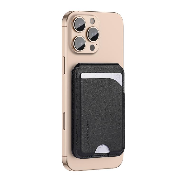 DUX DUCIS Neva Series MagSafe Magnetic Holder Card Bag(Black) by DUX DUCIS