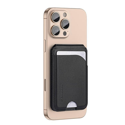 DUX DUCIS Neva Series MagSafe Magnetic Holder Card Bag(Black) by DUX DUCIS