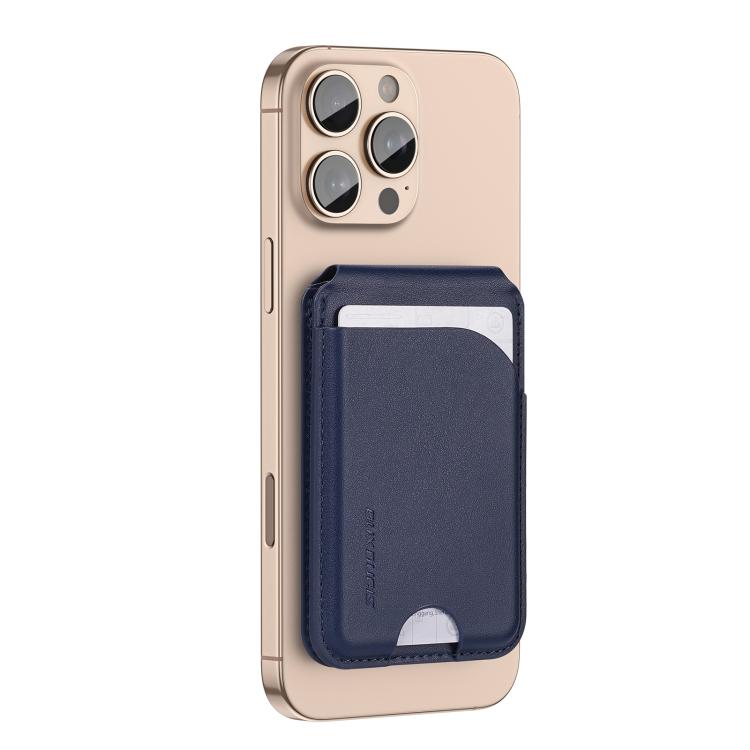 DUX DUCIS Neva Series MagSafe Magnetic Holder Card Bag(Blue) by DUX DUCIS