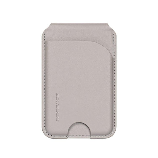 DUX DUCIS Neva Series MagSafe Magnetic Holder Card Bag(Grey) by DUX DUCIS